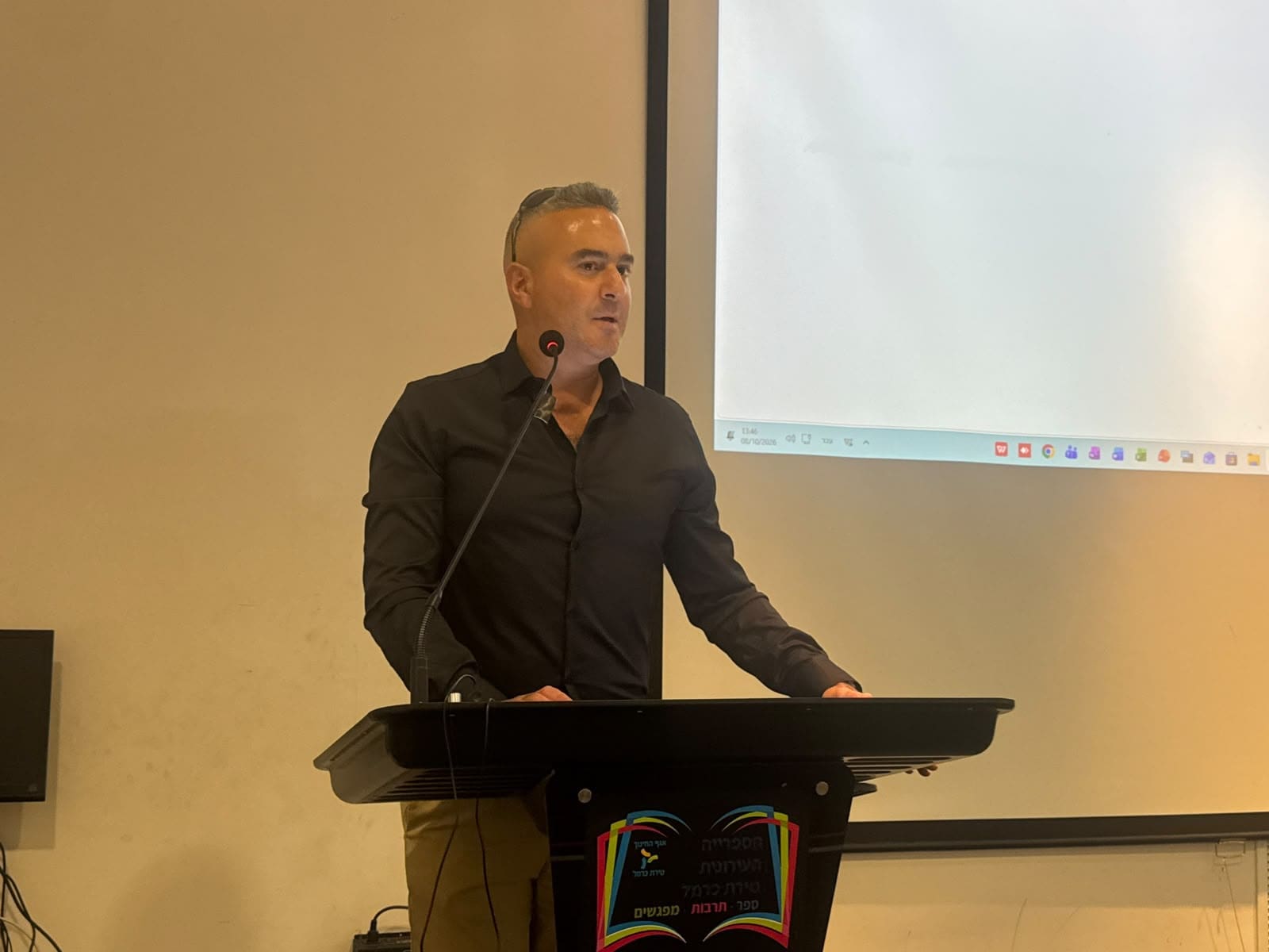 לראשונה בישראל: טירת כרמל ואוניברסיטת חיפה משיקות פיילוט לטיפול רגיש תרבות - ראש עיריית טירת כרמל, דודו כהן 11/10/26 (צילום: דוברות עיריית טירת כרמל)