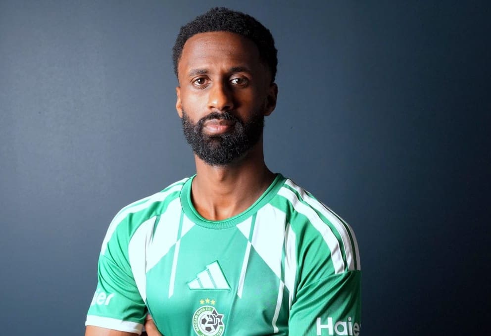 Newly acquired player Eli Dassa (Photo: Maccabi Haifa, official website).