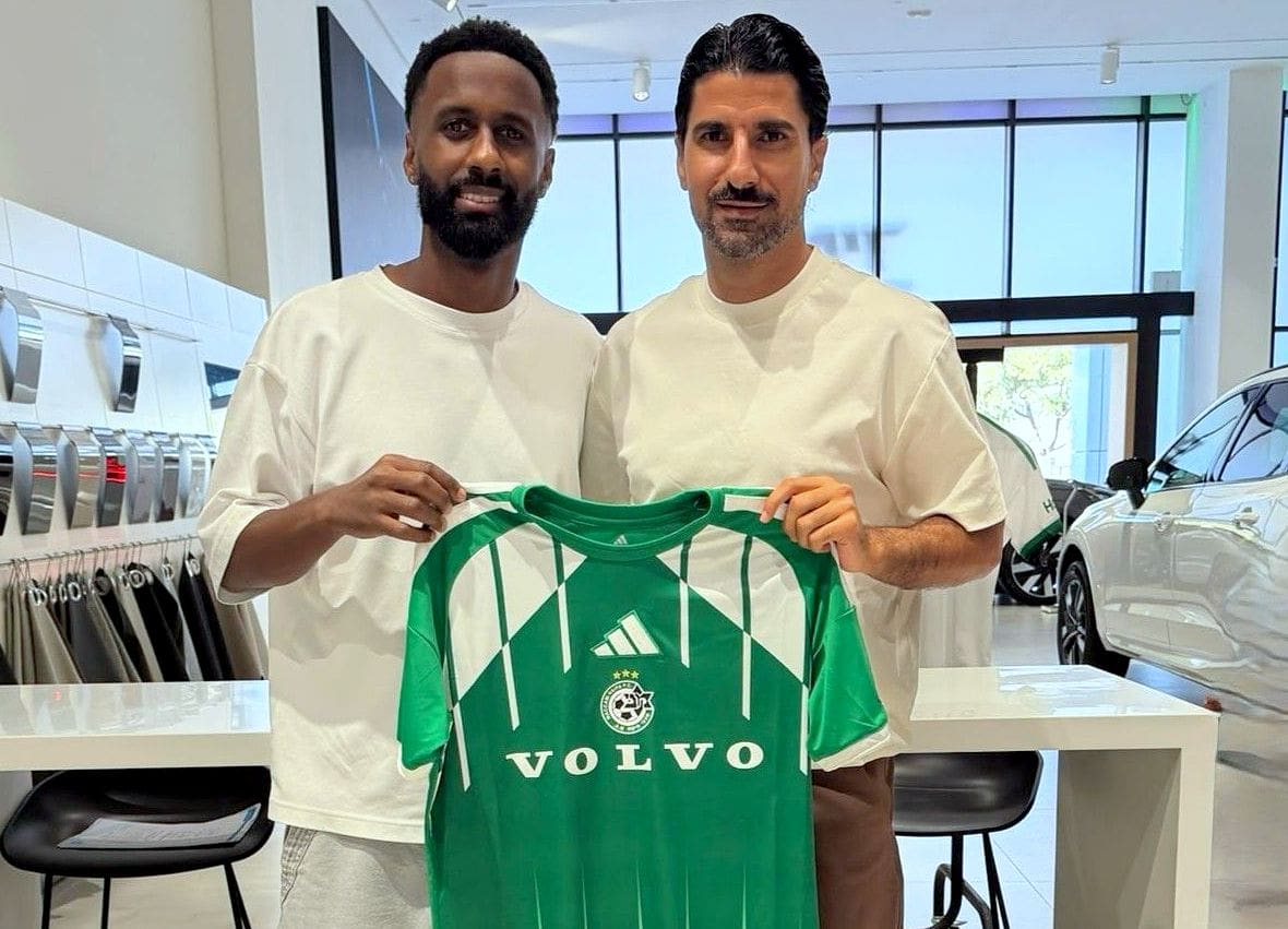 Newly acquired player Eli Dassa (Photo: Maccabi Haifa, official website).