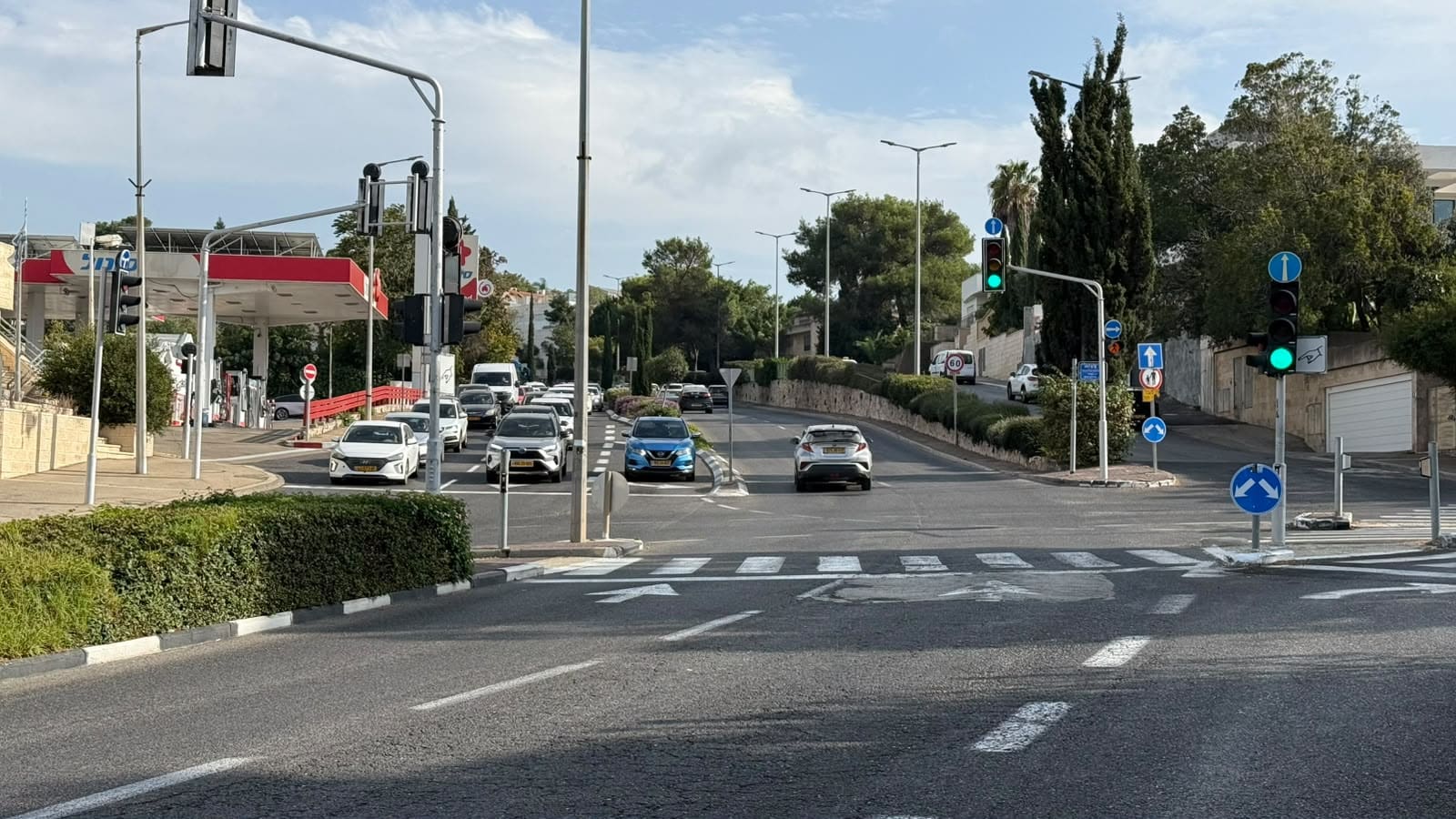 עבודות קרצוף וריבוד בכביש אבא חושי בחיפה יחלו בשבוע הבא 15/10/26 (צילום: ראובן כהן, דוברות עיריית חיפה)