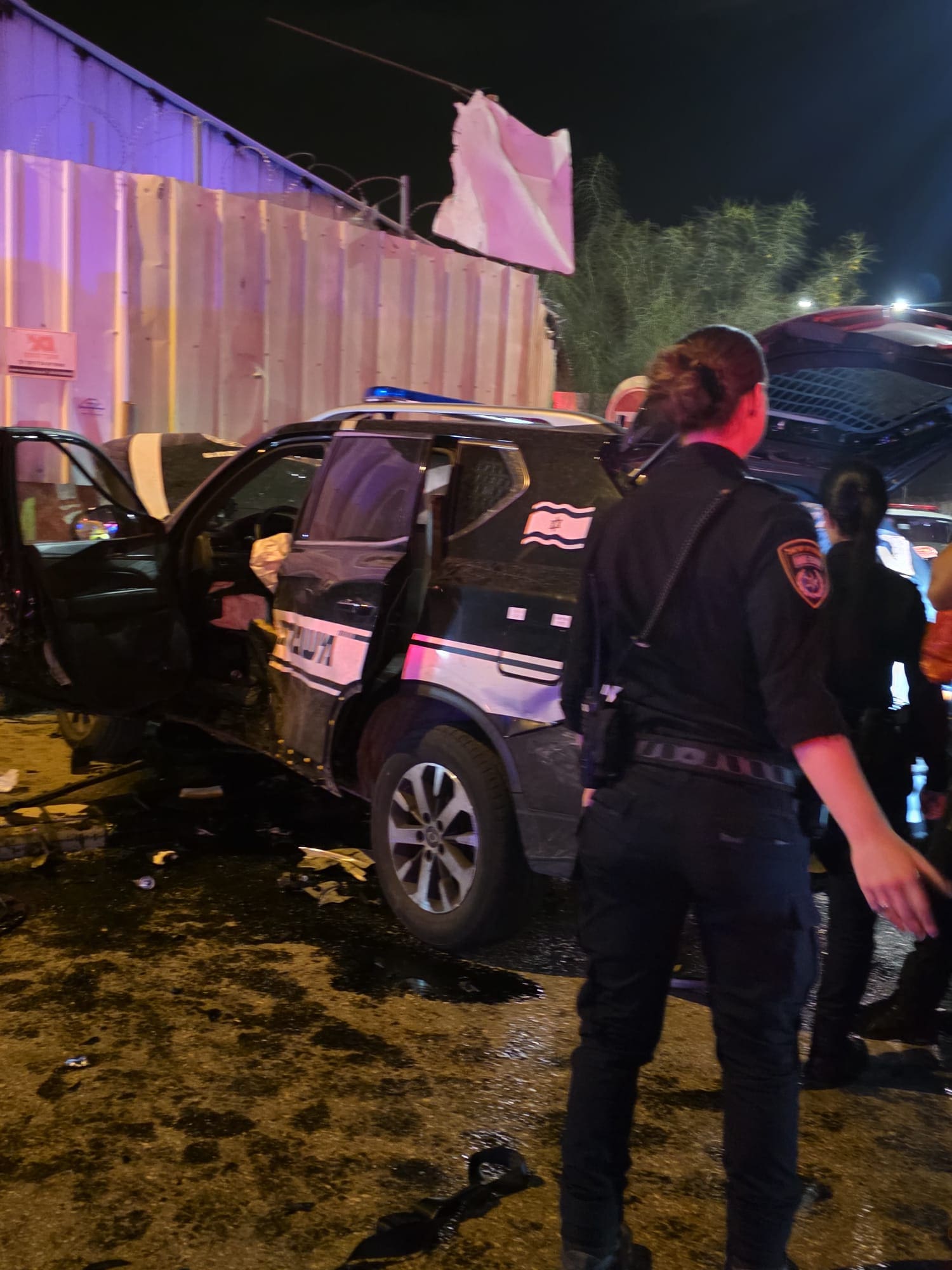 תאונת דרכים קשה ברחוב טובים בחיפה – ארבעה נפגעים 16/10/26 (צילום: איחוד הצלה)