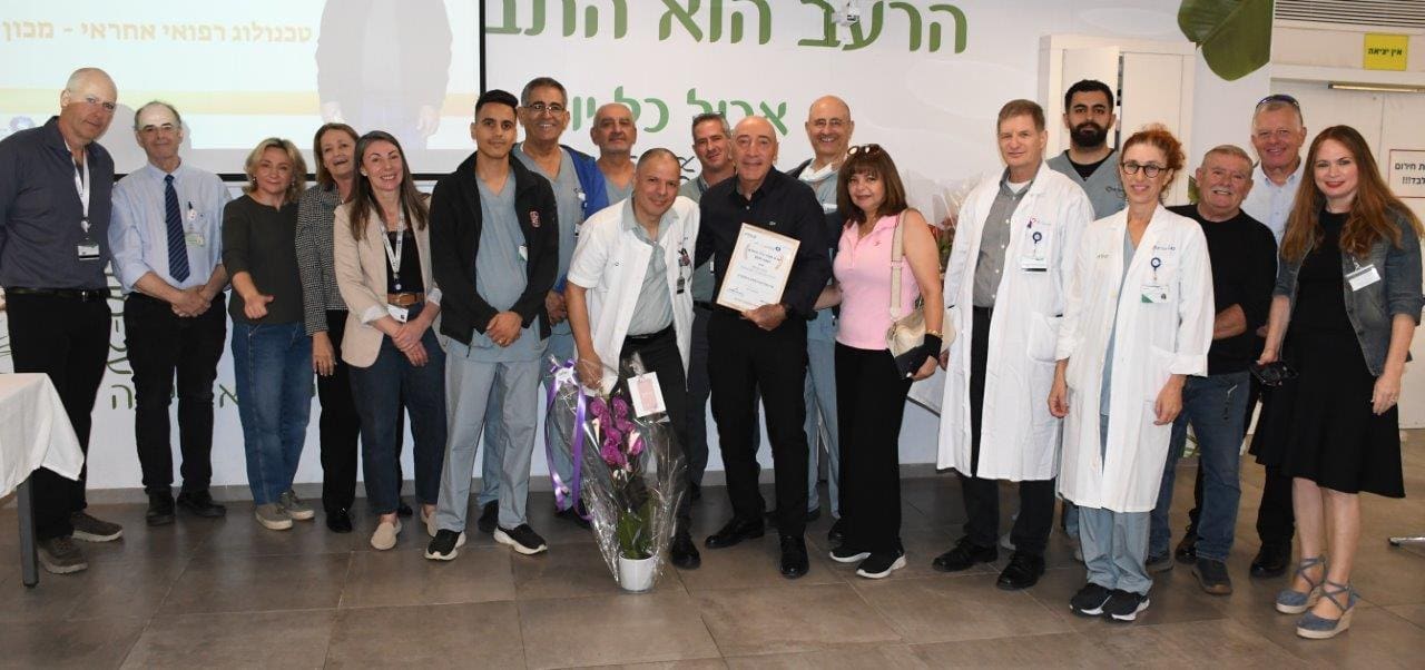 גוני שהלה מצטיין מיחידת הצנתורים (צילום: ירון חזן - דוברות כרמל)