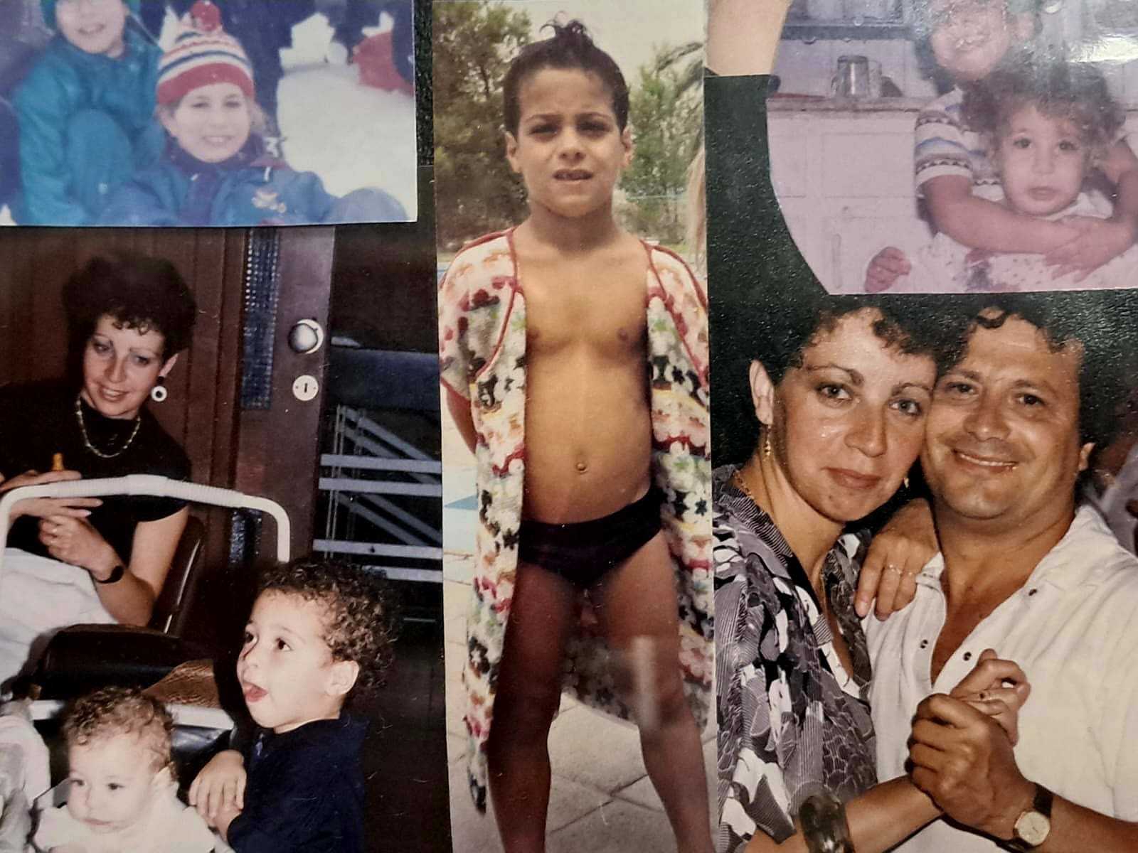 בבית יוסקה רובין - מתוך אלבום התמונות המשפחתי (צילום: אלבום פרטי, משפ' רובין)