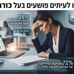 פושעים לעיתים? ( צילום : יעקב רוב Chat GPT)