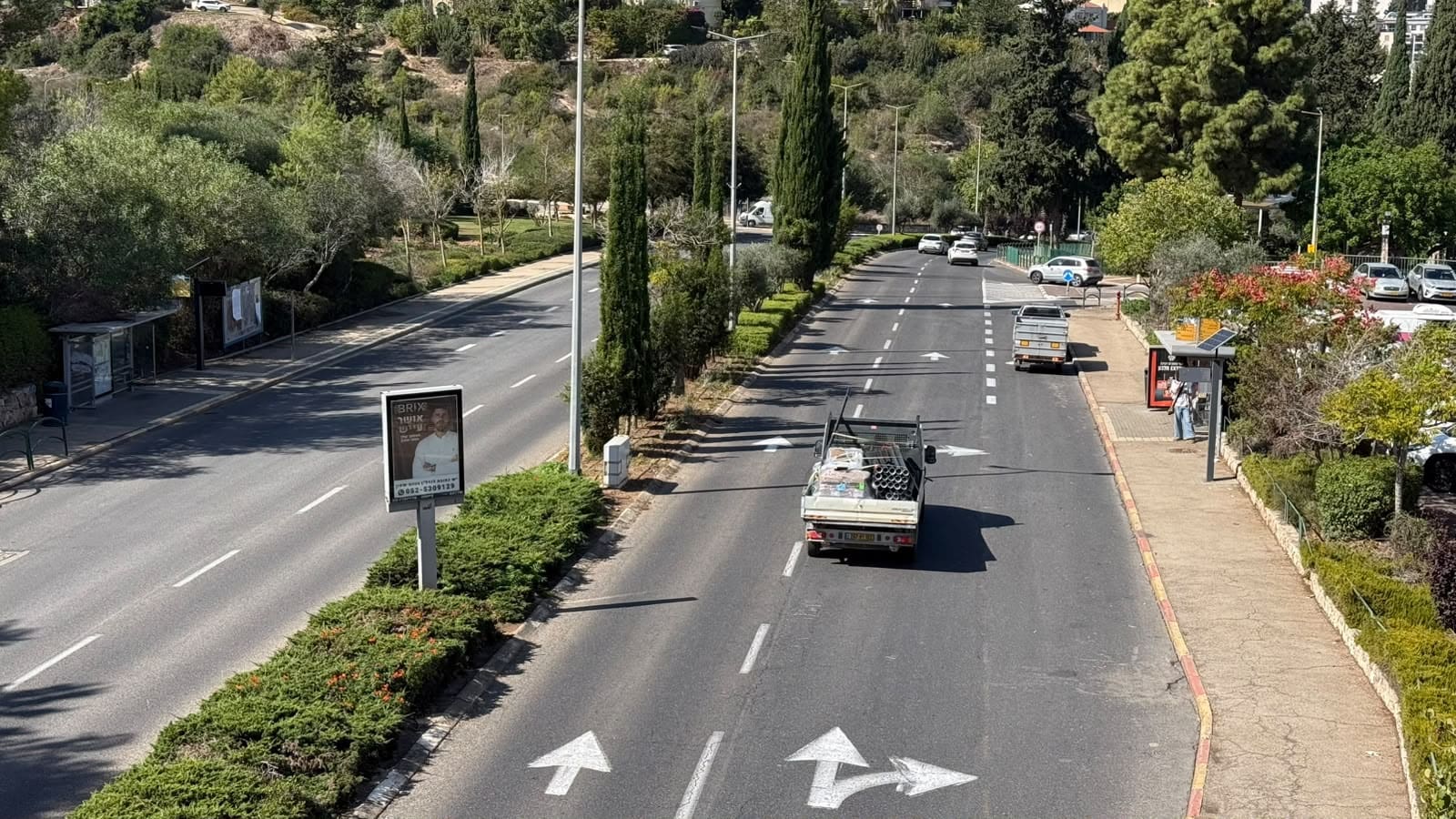 עיריית חיפה תחל בעבודות קרצוף וריבוד ברחוב חנקין 29/10/26 (צילום: ראובן כהן, דוברות עיריית חיפה)