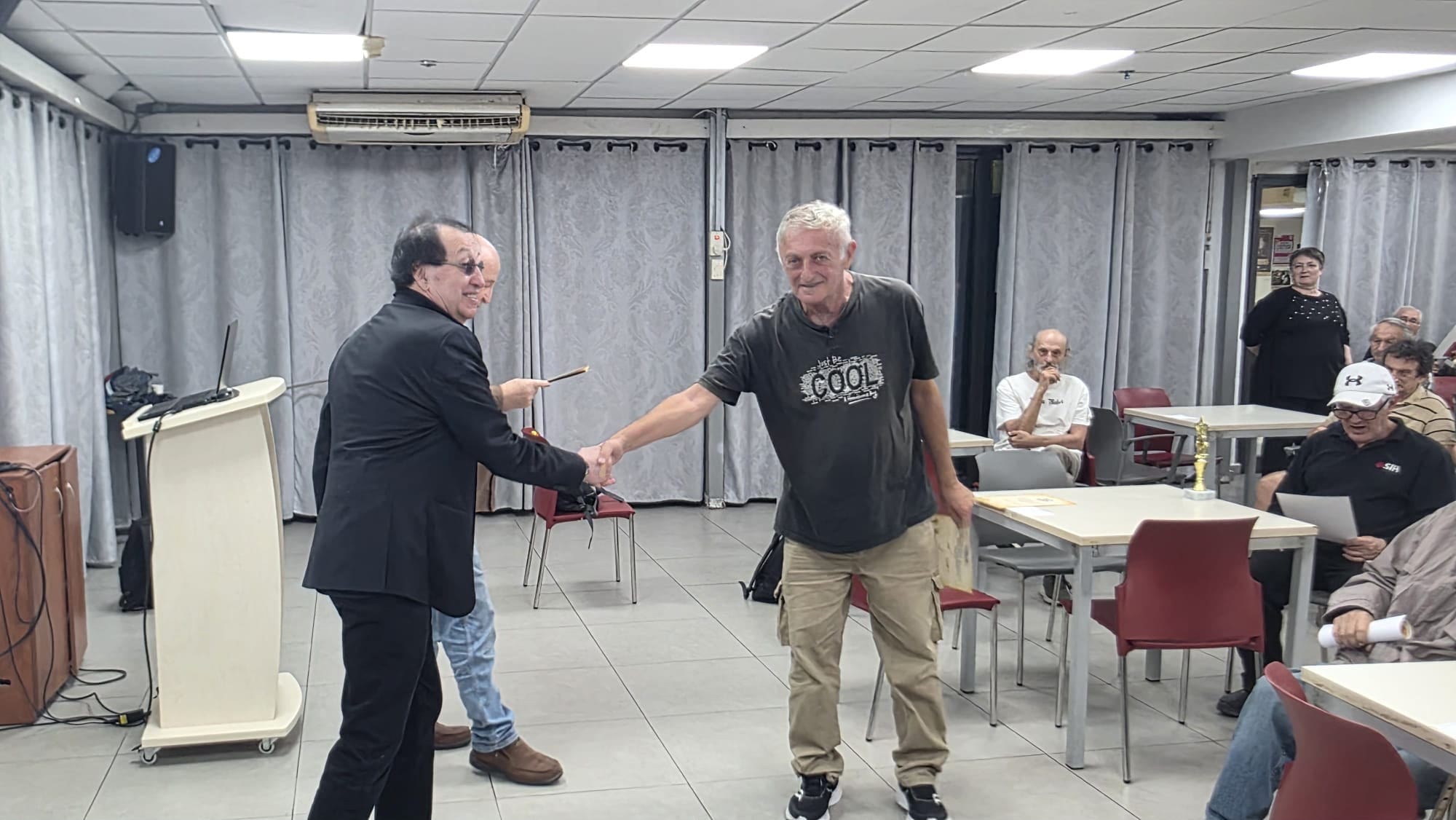 הוכרזו הזוכים באליפויות חיפה לשחמט וברידג׳ לאזרחים ותיקים 29/10/26