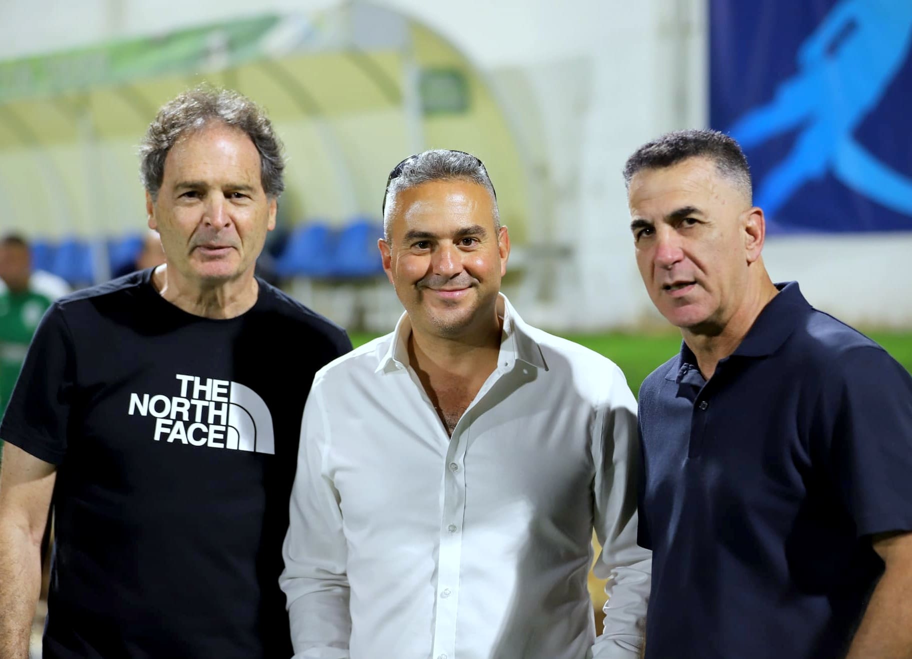 מרגש: וותיקי מכבי חיפה חנכו את אצטדיון הכדורגל החדש והמשודרג בטירת כרמל (צילומים: עוז גרטנר).